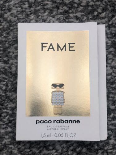Paco Rabanne Fame Eau De Parfum 15ml Sample Size Ebay