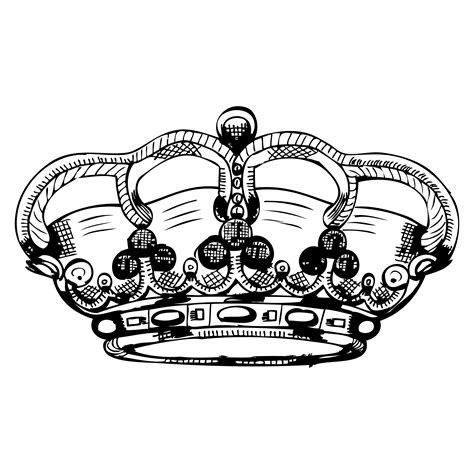 Free Hand Drawn Crown Image
