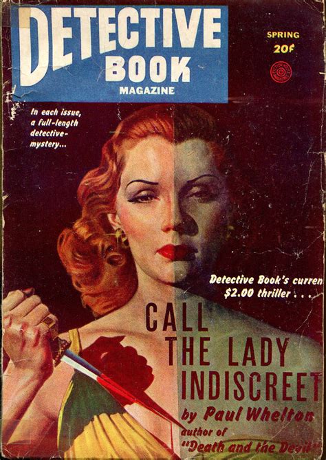 Detective Book Pulp Covers