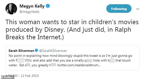 Megyn Kelly Slams Sarah Silverman For The Comedian S Foulmouthed Tweet