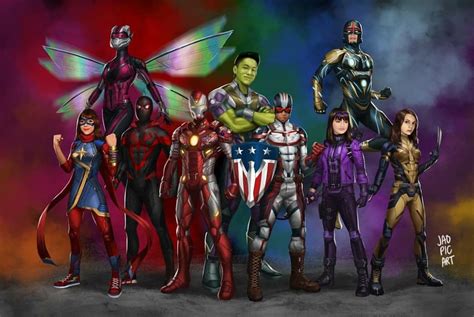 Marvel Avengers Games Marvel Avengers Assemble Young Avengers New