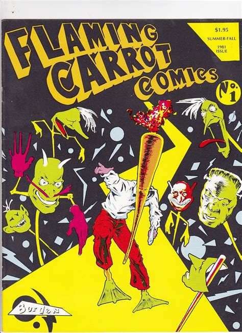 flaming carrot comics no 1 1981 bob burden books