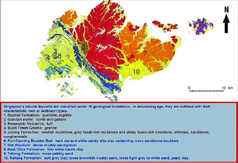 Geological map of peninsular malaysia 2. Geological map of Singapore (PWD, 1976). | Download ...