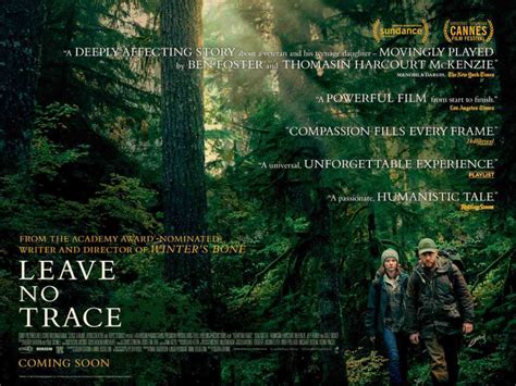 It takes its time unveiling the details of their relationship and their lives. A Few Thoughts on Leave No Trace