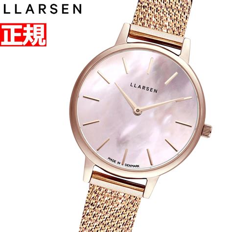 楽天市場エルラーセン LLARSEN 腕時計 レディース キャロライン Caroline LL146RSPRMneelセレクトショップ