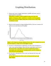 Week Assignment Jm Docx Graphing Distributions Name Some Ways To