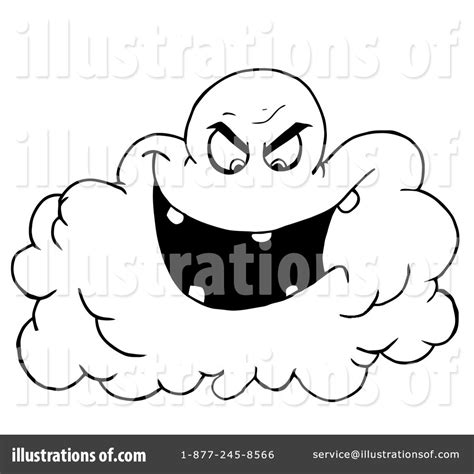 Volcanic Ash Cloud Clipart 103943 Illustration By Hit Toon
