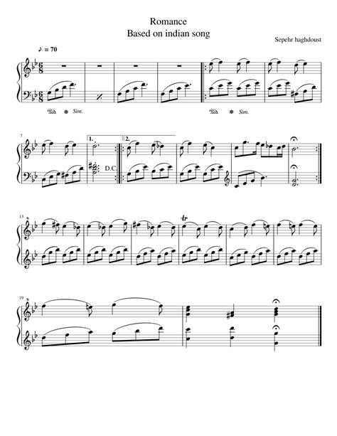 See more of live cricket score india on facebook. Romance Based on indian song Sheet music for Piano | Download free in PDF or MIDI | Musescore.com