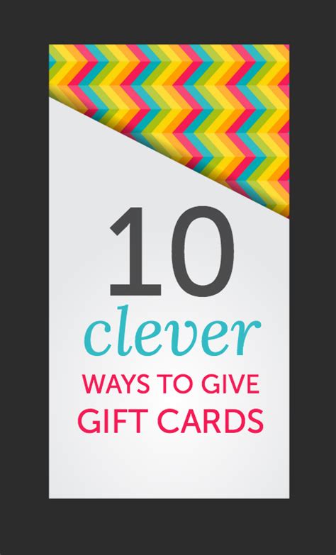 Creative ways gift card presentation ideas. YOU Get a Gift Card and YOU Get a Gift Card | Gift cards ...