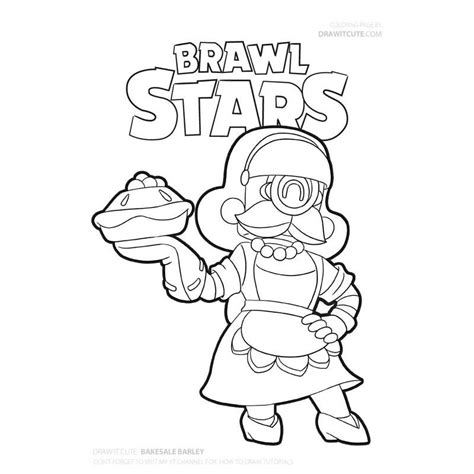 Brawl Stars Omalovanky Piper