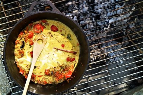 Kartoffelcurry aus dem Dutch Oven Aloo Masala
