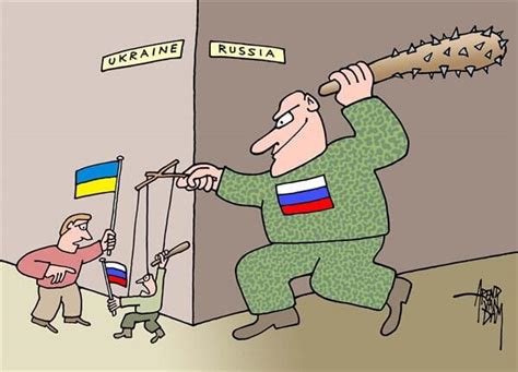 Provocation Eastern Ukraine By Political Cartoonist Arend Van Dam Roman In Ukraine