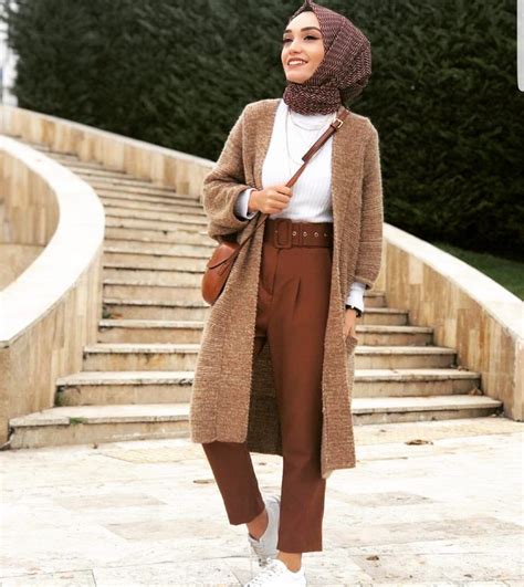 Casual And Simple Hijab Fashion For Winter Zahrah Rose Hijabi