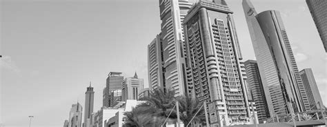 Dubai Uae December 11 2016 Modern Skyscrapers Of Downtown Dubai On
