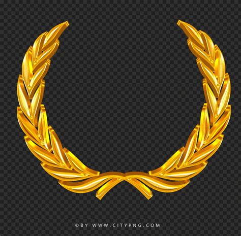 Gold Wreath Laurel Hd Png Citypng