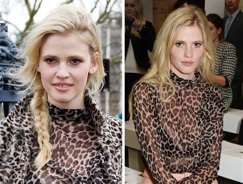 Lara Stone Gives A Lesson In The Supermodel Hair Transformation At Top