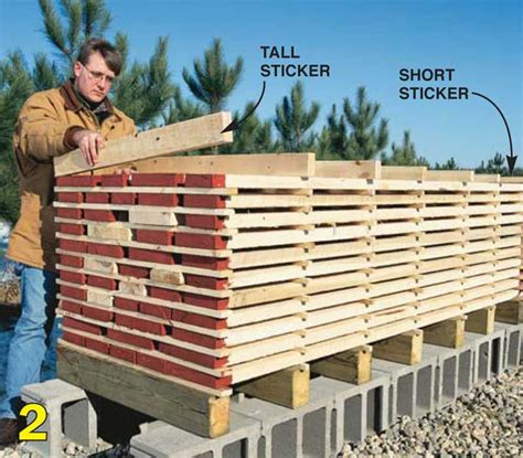Air Drying Lumber Popular Woodworking Wood Lumber Wood Crafting Tools