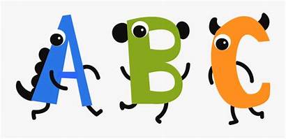 Abc Clipart Alphabet Letters Funny Transparent Clipartkey