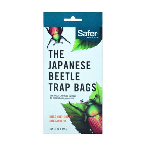 Safer Brand The Japanese Beetle Trap Replacement Bags 3 Pack 00102