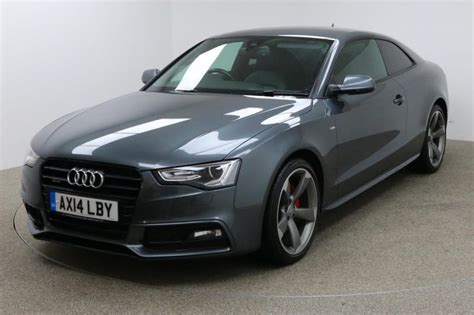 Maybe you would like to learn more about one of these? Used 2014 GREY AUDI A5 Coupe 3.0 TDI QUATTRO BLACK EDITION ...