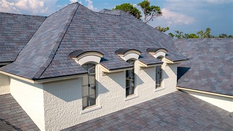 Multi Width Composite Slate Roof Tile Davinci Roofscapes