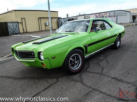 The new javelin offered comfortable packaging with more interior and luggage space than most of its rivals with adequate leg 1969 AMC JAVELIN SST BBG - INVESTMENT GRADE