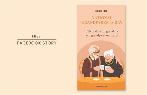 Happy Grandparents Day Facebook Post Template In Word Publisher
