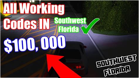 More codes for roblox southwest florida will be added below as they become available. ALL Working Codes In Southwest Florida - Roblox Southwest ...