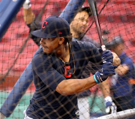 Indians Shortstop Francisco Lindor Takes Batting Practice Flickr