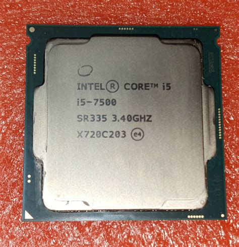 Intel Core I5 7500 Sr335 34ghz Quad Core Lga 1151 Cpu Processor For