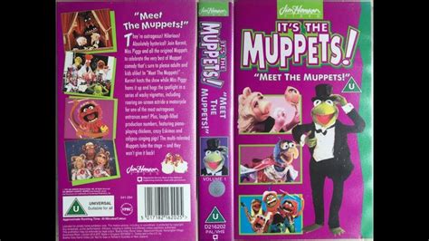 Its The Muppets Meet The Muppets Uk Vhs 1994 Youtube