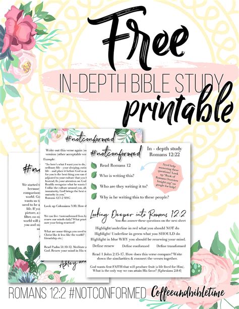 Free Printable Bible Study On Romans
