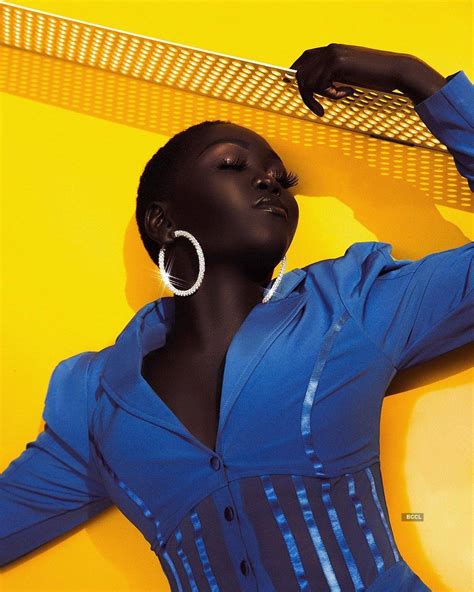 Sudanese Model Nyakim Gatwech Dubbed As ‘queen Of The Dark Becomes The