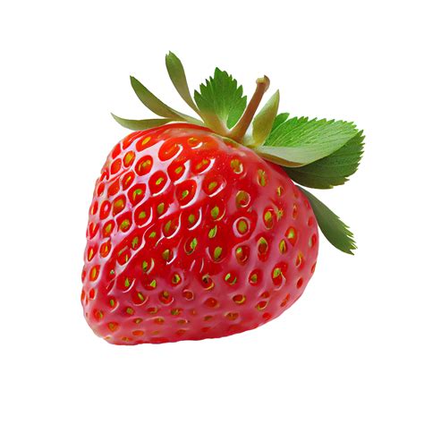 Strawberry Cut Out Red Strawberry On Transparent Background 22430939 Png