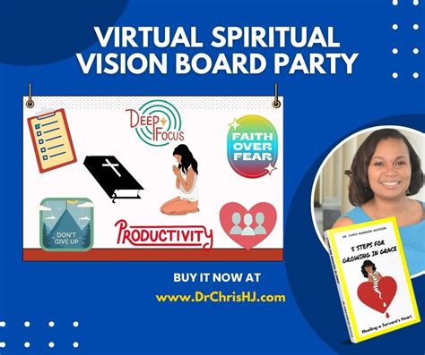 Virtual Spiritual Vision Board Party Jan 28 2023 Dr Chris Hubbard