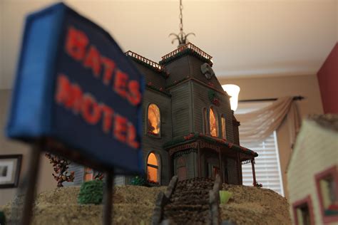 Check In To The Gingerbread Bates Motel Fanboy Planet