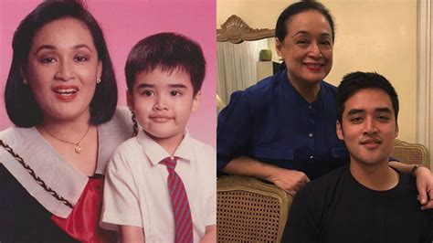 Coney reyes as a mother. Vico Sotto in the eyes of his mother Coney Reyes