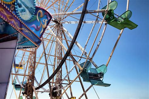 Santa Cruz Ferris Wheel Photograph By Teresa Karg