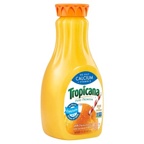 Tropicana Pure Premium 100 Orange Juice With Calcium And Vitamin D