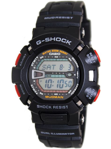 This was no silent addition to the market. Casio Mudman G9000-1V Wristwatch | Casio, G shock mudman ...