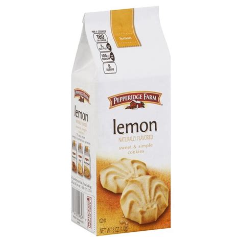 Pepperidge Farm Lemon Cookies 6 Oz From Lucky Supermarkets Instacart
