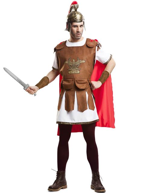 Disfraz De Soldado Romano Con Capa Para Hombre Soldados Romanos