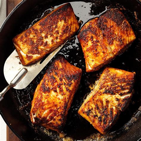 At its most basic, cooking refers the ways in which food is transformed by applying heat. Blackened Halibut Recipe | Taste of Home