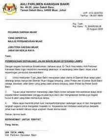 Contoh Surat Penutupan Jalan Sementara - Contoh Surat