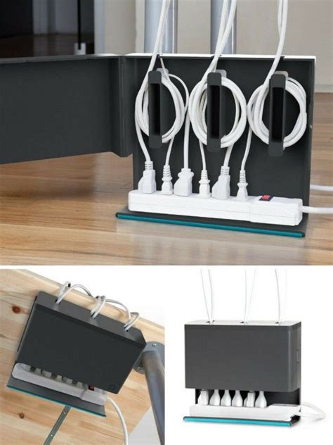 Thingiverse is a universe of things. 18 Idées Pour Cacher & Ranger Vos Câbles, Fils, Prises et ...