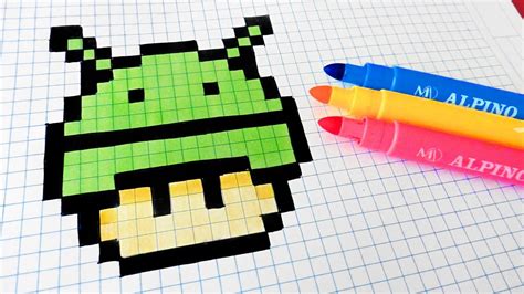 4/3 create pattern i also create ai gahaku, the app that generates a masterpiece from your photo. Handmade Pixel Art - How To Draw Android Mushroom # ...