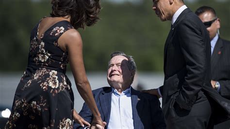 Michelle Obama Delays Book Tour Stops For George Hw Bushs Funeral