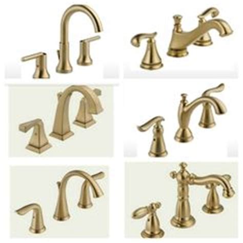 Brushed gold finish creates a standout look and commands attention with a rich, warm feel that plays well against cool and neutral tones. DELTA Trinsic in Champagne Bronze (DELTA COLTRINSIC-CHB ...