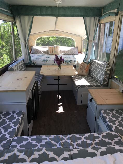 Pop Up Camper Remodel 2018 Glamper Camper Pop Up Camper Remodeled