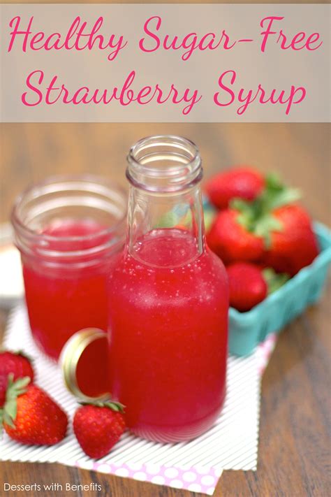 It has a wonderful spice blend. How to Make Sugar Free Strawberry Syrup | Fat Free, Low ...